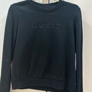 Guess Black Long Sleeve Top